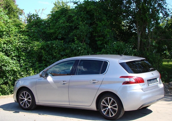 Peugeot 308 cena 29900 przebieg: 146055, rok produkcji 2014 z Piastów małe 232